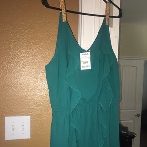 Teal Dress